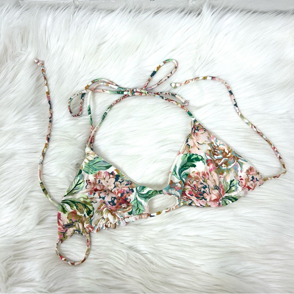 O’Neill Reversible Floral Bikini Top Size XS/S